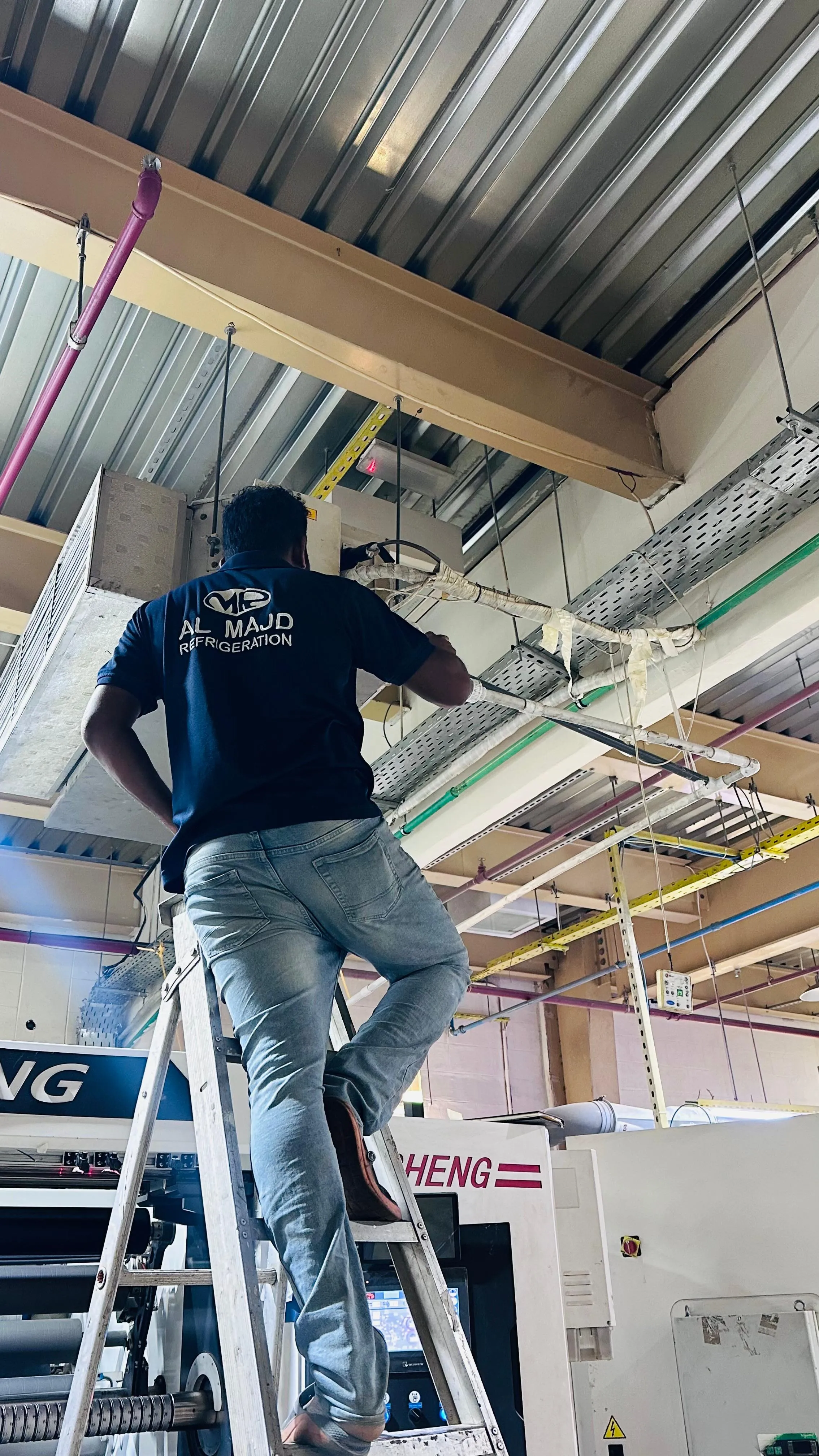 Cassia Restaurant and Al Walaem Restaurant cooling system maintenance in Ras Al Khaimah